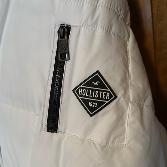 hollister women’s long puffer parka - Picture 3 of 5